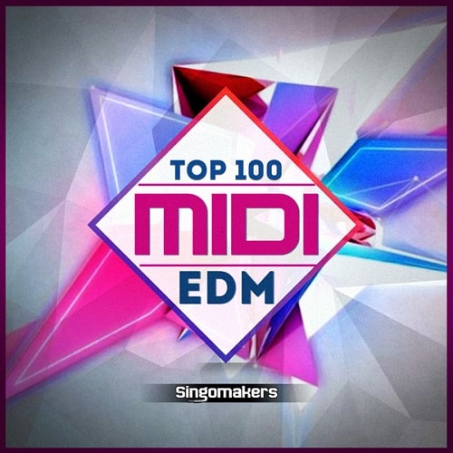 Top 100 EDM Midi Vol.1 & 2 WAV MIDI