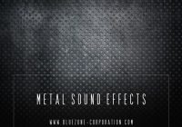 Bluezone Corporation Metal Sound Effects WAV AIFF