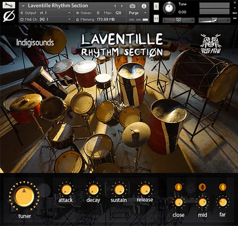 Indigisounds Laventille Rhythm Section KONTAKT