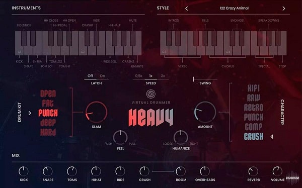 uJAM Virtual Drummer HEAVY v2.0.0.192 CE-V.R