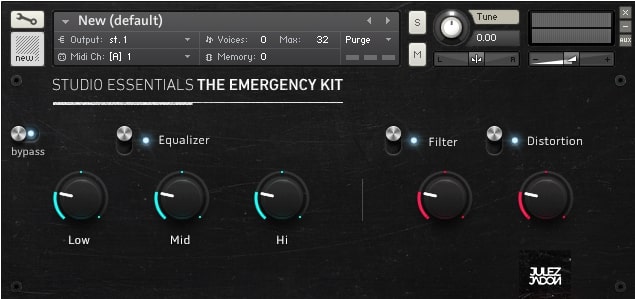 Studio Essentials: The Emergency Kit (Kontakt Format)