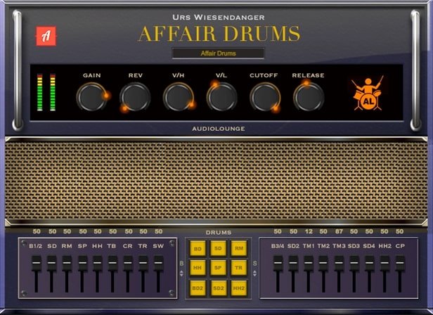 Audiolounge Urs Wiesendanger  Affair Drums WIN & MAC