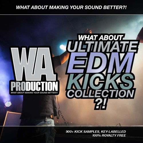 WA Production Ultimate EDM Kicks Collection WAV