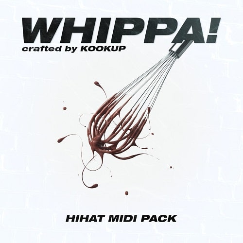 KOOKUP Music Store KOOKUP "Whippa!" Hihat Midi Kit (with FREE Hi-Hat One-Shots) WAV MIDI