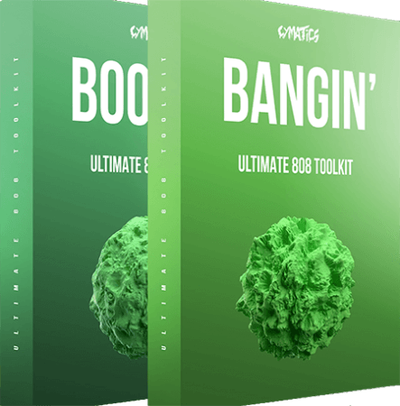 Cymatics Boomin’ 808s + Bangin’ 808s