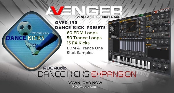 RDGAudio Dance Kicks VPS Avenger Expansion