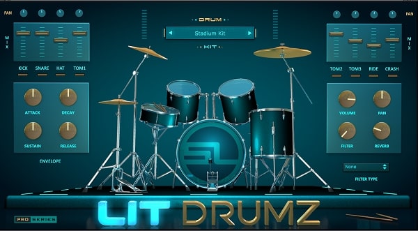 StudioLinked Lit Drumz v1.0 VST AU WIN & MacOSX