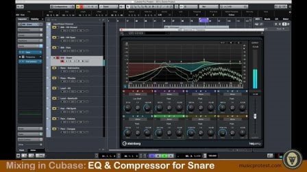 Music Protest Using EQ & Compression in Cubase TUTORIAL