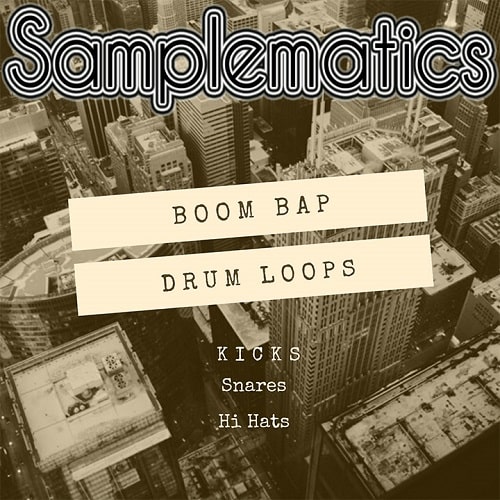 Samplematics Boom Bap Drum Loops WAV