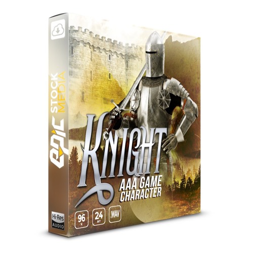 Epic Stock Media AAA Game Character Knight WAV