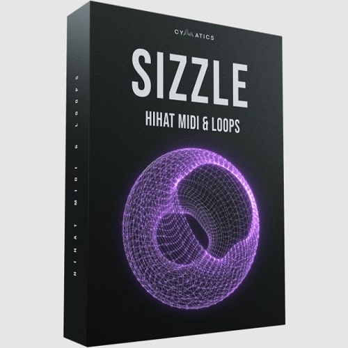 Cymatics Sizzle Hihat Loops & MIDI