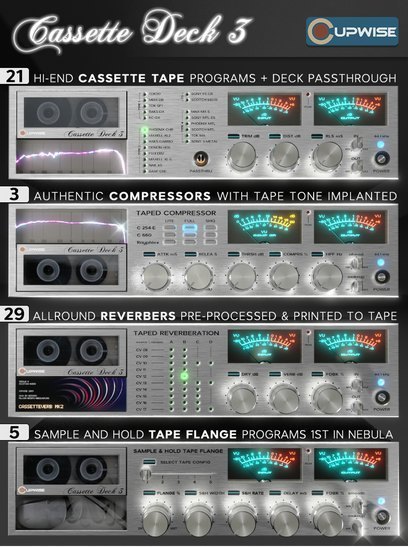 Cupwise Cassette Deck 3 [Multi Effects Pack For Nebula]