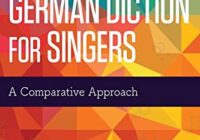 English & German Diction for Singers: A Comparative Approach PDF