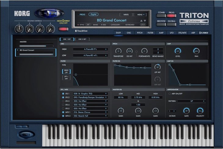 KORG TRITON Extreme v1.0.0 WIN