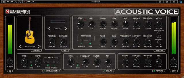 Nembrini Audio NA Acoustic Voice v1.0.0 VST VST3 AAX [WIN]