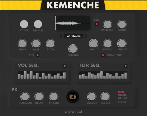 Rast Sound Kemenche v2.0 KONTAKT