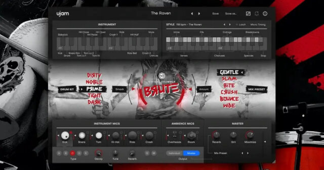 uJAM Virtual Drummer BRUTE v2.1.1 WIN