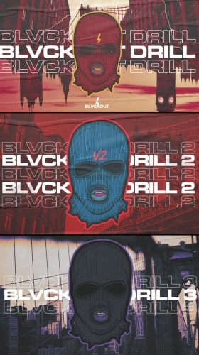 BLVCKOUT Drill Bundle 1-3 WAV MIDI