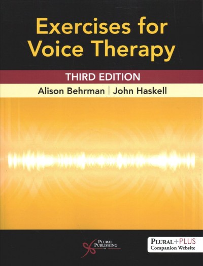 Exercises for Voice Therapy 3rd Edition PDF