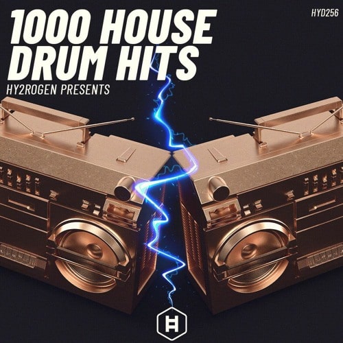 HYD256 1000 House Drum Hits MULTIFORMAT