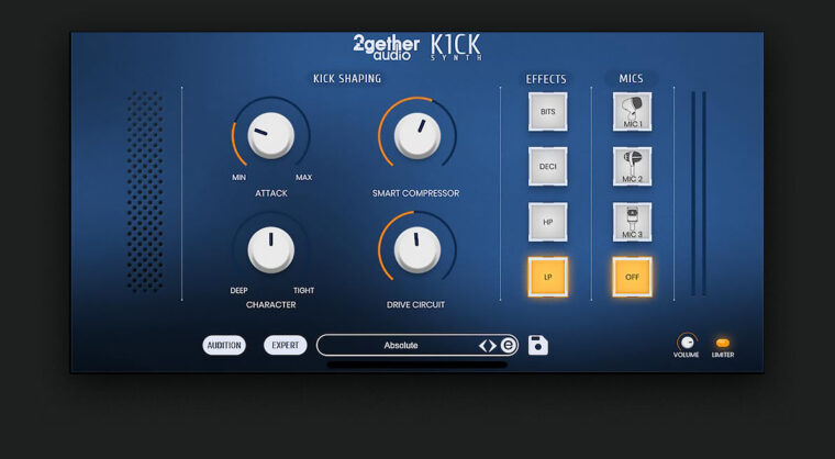 2getheraudio K1CK Synth v1.0.0.6973 WIN