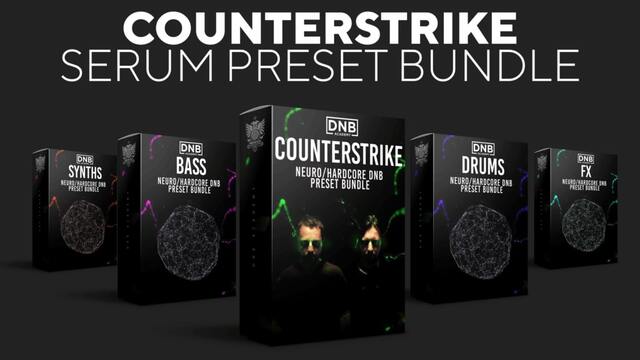 DNB Academy Counterstrike Serum Preset Bundle for Serum