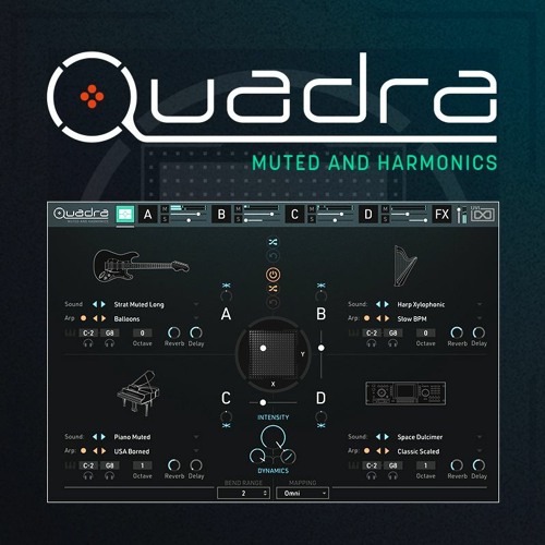 UVI Quadra – Muted & Harmonics for Falcon Expansion