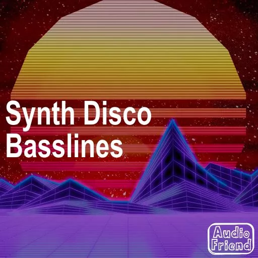 AudioFriend Synth Disco Basslines WAV