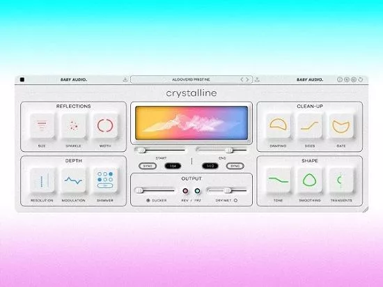 Crystalline - Next Generation Algorithmic Reverb VST VST3 AU AAX