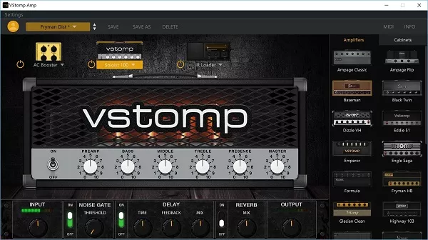 Hotone VStomp Amp v1.2.1 VST AAX [WIN]