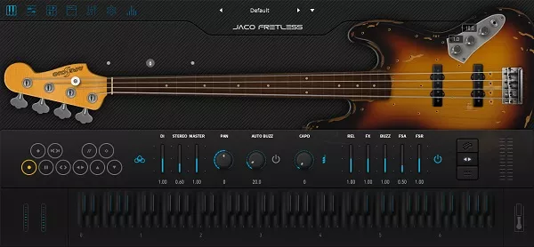 Ample Bass Jaco Fretless v3.5 VST2 VST3 AU AAX STANDALONE