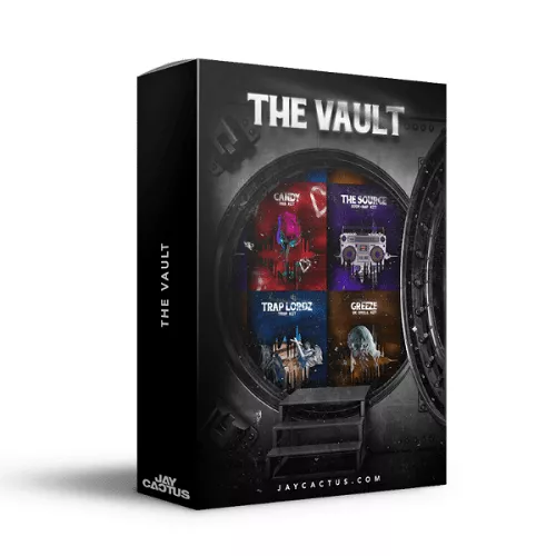 Jay Cactus The Vault Drum Kit WAV MIDI