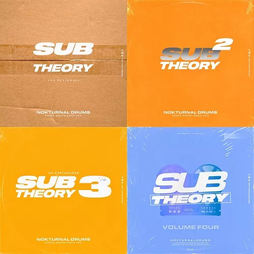 Nokturnal Drums Sub Theory Vol.1-5 WAV