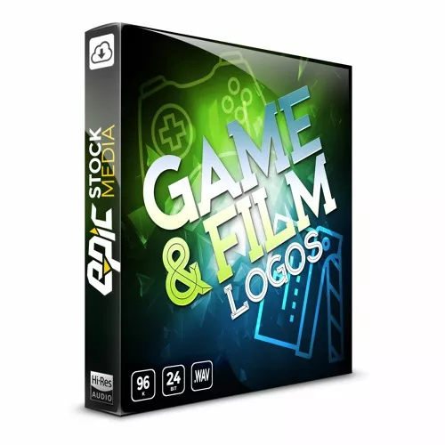 Epic Stock Media Game & Film Logo Transitions WAV