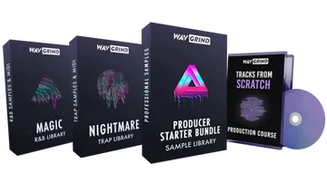 WavGrind Producer Starter Bundle WAV MIDI