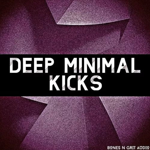 Bones N Grit Audio Deep Minimal Kicks WAV