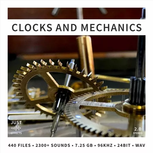 Just Sound Effects Clocks & Mechanics WAV