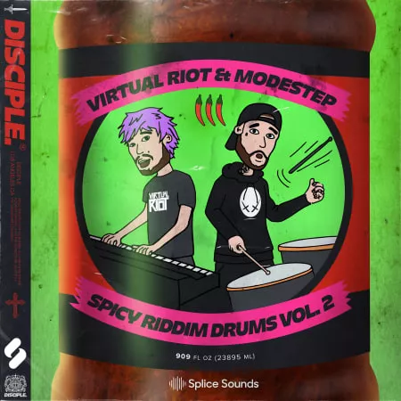 Virtual Riot X Modestep Spicy Riddim Drums Vol.2 WAV