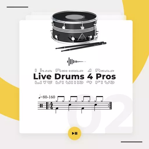 Diginoiz Live Drums 4 Pros 2 WAV