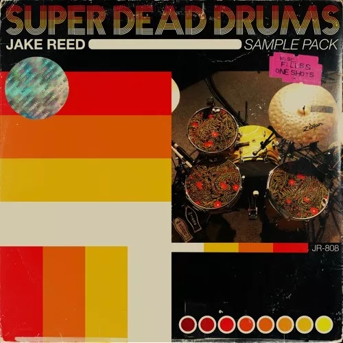 Jake Reed Music Super Dead Drums Sample Pack WAV
