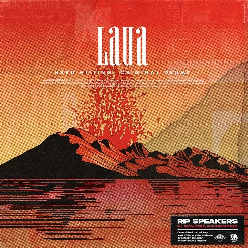 Rip Speakers Lava: Hard-Hitting Original Drums WAV
