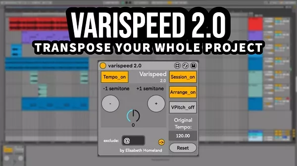 Elisa Hom Varispeed 2.0 for Ableton Live