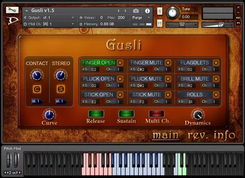 Daniel Belik Siberian Samples Gusli v1.5 KONTAKT