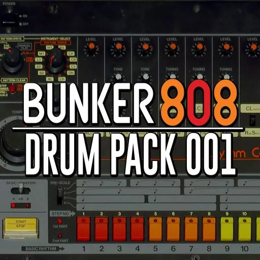 Bunker 808 Drum Pack 001 WAV