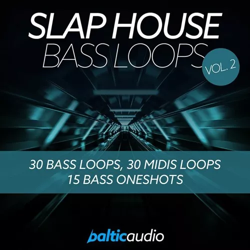 Baltic Audio Slap House Bass Loops Vol.2 WAV MIDI