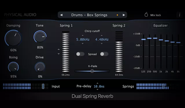 Physical Audio Dual Spring Reverb 