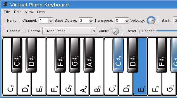 Virtual MIDI Piano Keyboard 