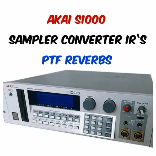 PastToFutureReverbs AKAI S1000 Sampler IRs! WAV