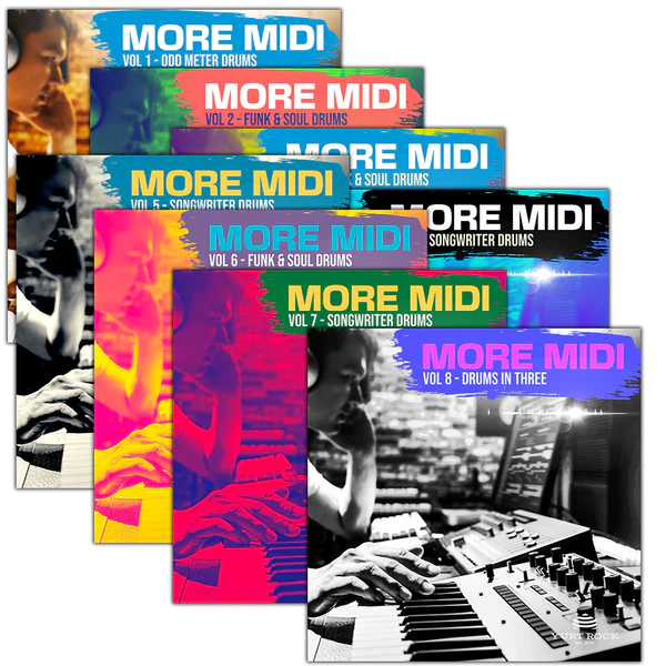 Yurt Rock The More MIDI Drum Bundle 