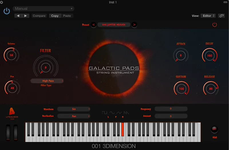 LFOAudio Galactic Pads 